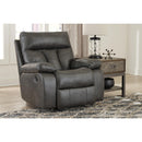 Signature Design by Ashley Willamen Rocker Leather Look Recliner 1480125 IMAGE 6