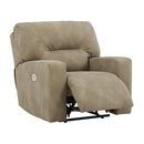 Signature Design by Ashley Next-Gen DuraPella Power Leather Look Recliner 1590213 IMAGE 2