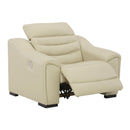 Signature Design by Ashley Center Line Power Leather Match Recliner U6340513 IMAGE 2