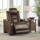 Signature Design by Ashley The Man-Den Power Leather Match Recliner U8530613 IMAGE 6