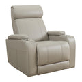 Signature Design by Ashley Screen Time Power Leather Look Recliner 2170306 IMAGE 1