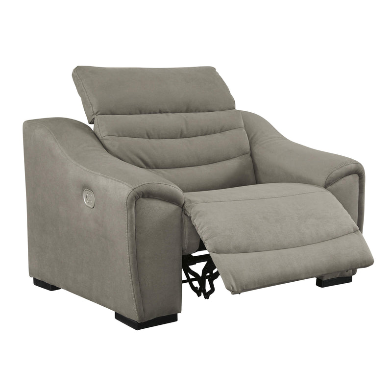 Signature Design by Ashley Next-Gen Gaucho Power Rocker Leather Look Recliner 5850413 IMAGE 2