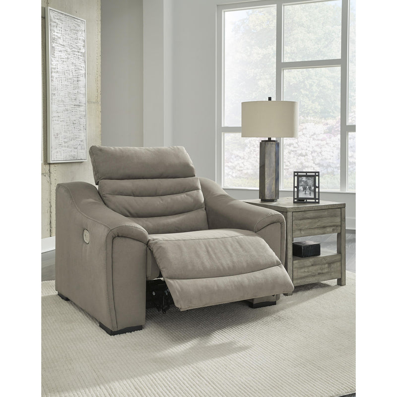 Signature Design by Ashley Next-Gen Gaucho Power Rocker Leather Look Recliner 5850413 IMAGE 6