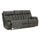 Signature Design by Ashley Willamen Reclining Leather Look Sofa 1480189 IMAGE 1