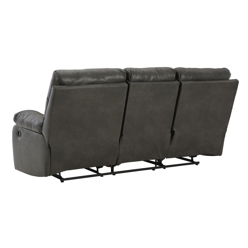 Signature Design by Ashley Willamen Reclining Leather Look Sofa 1480189 IMAGE 4
