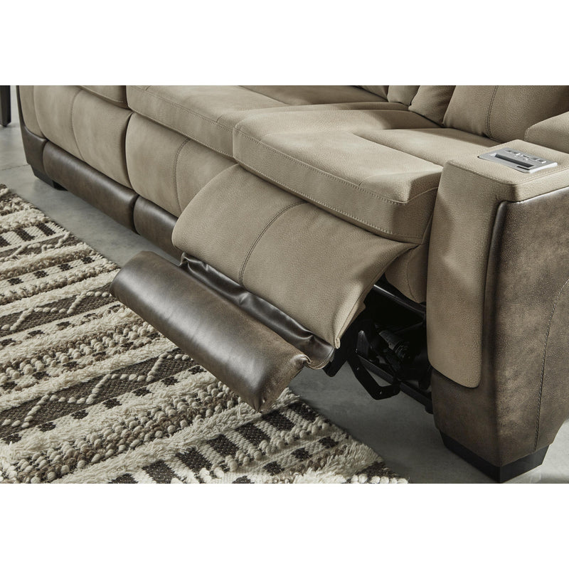 Signature Design by Ashley Next-Gen DuraPella Power Reclining Leather Look Sofa 2200315 IMAGE 7