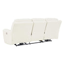 Signature Design by Ashley Warlin Power Reclining Leather Look Sofa 6110415 IMAGE 5