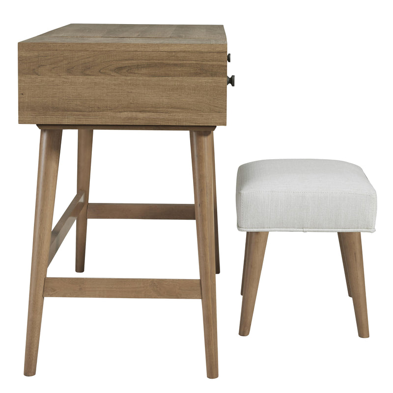Signature Design by Ashley Thadamere B060-22 Vanity/Upholstered Stool IMAGE 4