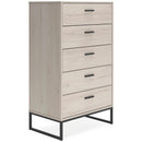 Signature Design by Ashley Socalle EB1864-245 Five Drawer Chest IMAGE 1