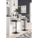 Signature Design by Ashley Strumford D119-630 Tall Swivel Barstool IMAGE 2