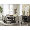 Signature Design by Ashley Burkhaus D984-45 Rectangular Dining Room Extension Table IMAGE 10