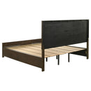  Coaster Furniture Woodmont 222631KW California King Storage Bed - Rustic Golden Brown IMAGE 4