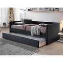  Crown Mark Sadie 5321BK Daybed - Black Velvet IMAGE 1