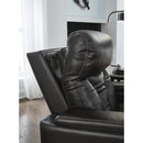 Signature Design by Ashley Benndale Power Leather Look Recliner 1160913 IMAGE 10