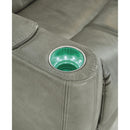 Signature Design by Ashley Benndale Power Leather Look Recliner 1161013 IMAGE 17