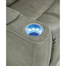 Signature Design by Ashley Benndale Power Leather Look Recliner 1161013 IMAGE 18