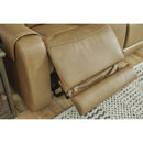 Signature Design by Ashley Card Player Power Leather Look Recliner 1180713 IMAGE 8