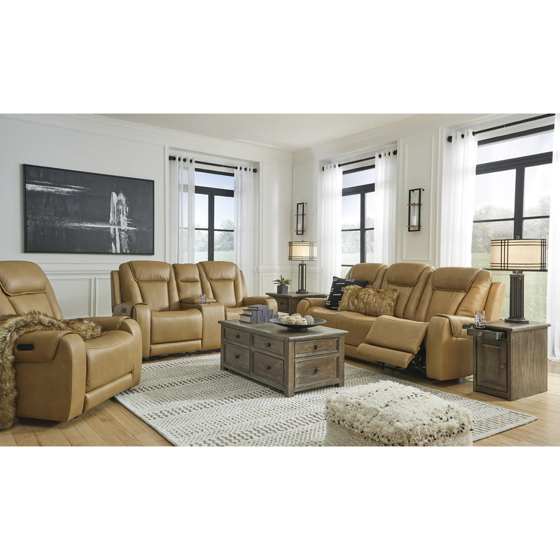 Signature Design by Ashley Card Player Power Reclining Leather Look Sofa 1180715 IMAGE 20