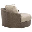 Signature Design by Ashley Keskin Swivel Fabric Accent Chair 1840321 IMAGE 3