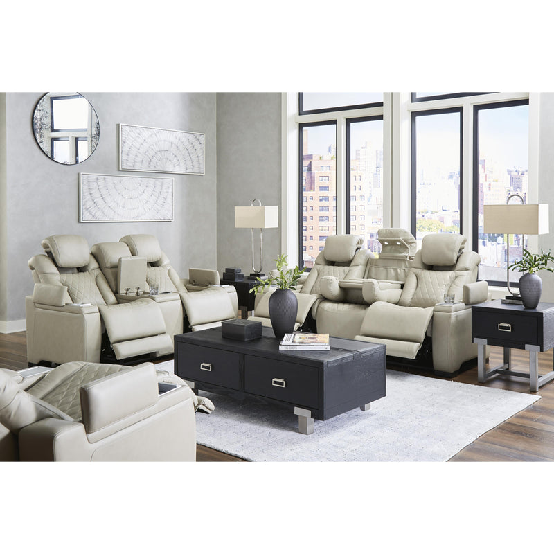 Signature Design by Ashley Strikefirst Power Leather Look Recliner U1280613 IMAGE 16