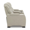 Signature Design by Ashley Strikefirst Power Reclining Leather Look Loveseat U1280618 IMAGE 4