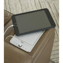 Signature Design by Ashley Strikefirst Power Leather Match Recliner U1280713 IMAGE 12