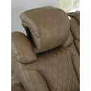 Signature Design by Ashley Strikefirst Power Leather Match Recliner U1280713 IMAGE 7