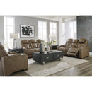 Signature Design by Ashley Strikefirst Power Reclining Leather Match Sofa U1280715 IMAGE 20