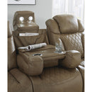 Signature Design by Ashley Strikefirst Power Reclining Leather Match Sofa U1280715 IMAGE 6