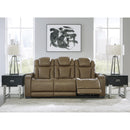 Signature Design by Ashley Strikefirst Power Reclining Leather Match Sofa U1280715 IMAGE 7