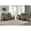 Signature Design by Ashley Strikefirst Power Reclining Leather Match Loveseat U1280718 IMAGE 19