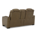 Signature Design by Ashley Strikefirst Power Reclining Leather Match Loveseat U1280718 IMAGE 5
