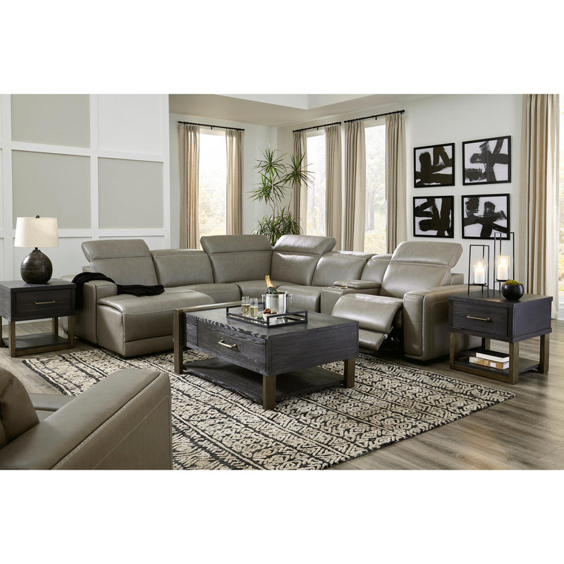 Signature Design by Ashley Correze Power Reclining Leather Match 6 pc Sectional U9420279/U9420246/U9420277/U9420246A/U9420257/U9420262 IMAGE 4