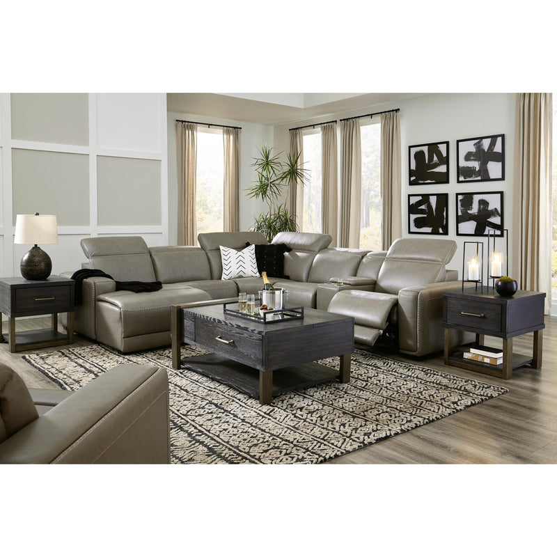 Signature Design by Ashley Correze Power Reclining Leather Match 6 pc Sectional U9420279/U9420246/U9420277/U9420246A/U9420257/U9420262 IMAGE 5