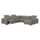 Signature Design by Ashley Correze Power Reclining Leather Match 6 pc Sectional U9420258/U9420257/U9420246A/U9420277/U9420246/U9420297 IMAGE 1
