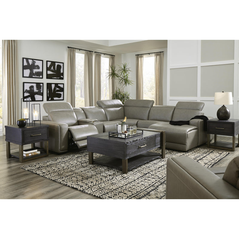 Signature Design by Ashley Correze Power Reclining Leather Match 6 pc Sectional U9420258/U9420257/U9420246A/U9420277/U9420246/U9420297 IMAGE 4
