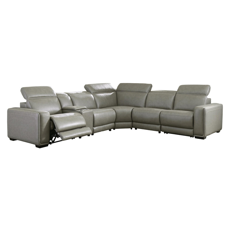 Signature Design by Ashley Correze Power Reclining Leather Match 6 pc Sectional U9420258/U9420257/U9420246A/U9420277/U9420246/U9420262 IMAGE 1