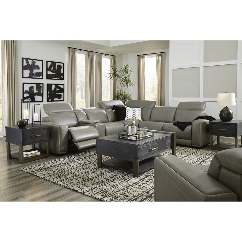 Signature Design by Ashley Correze Power Reclining Leather Match 6 pc Sectional U9420258/U9420257/U9420246A/U9420277/U9420246/U9420262 IMAGE 5