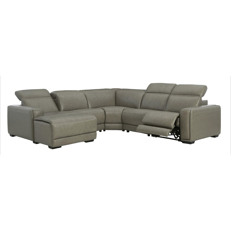 Signature Design by Ashley Correze Power Reclining Leather Match 5 pc Sectional U9420246/U9420246A/U9420262/U9420277/U9420279 IMAGE 1