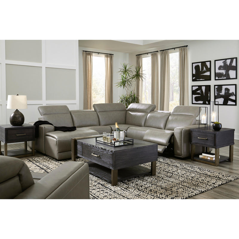 Signature Design by Ashley Correze Power Reclining Leather Match 5 pc Sectional U9420246/U9420246A/U9420262/U9420277/U9420279 IMAGE 5