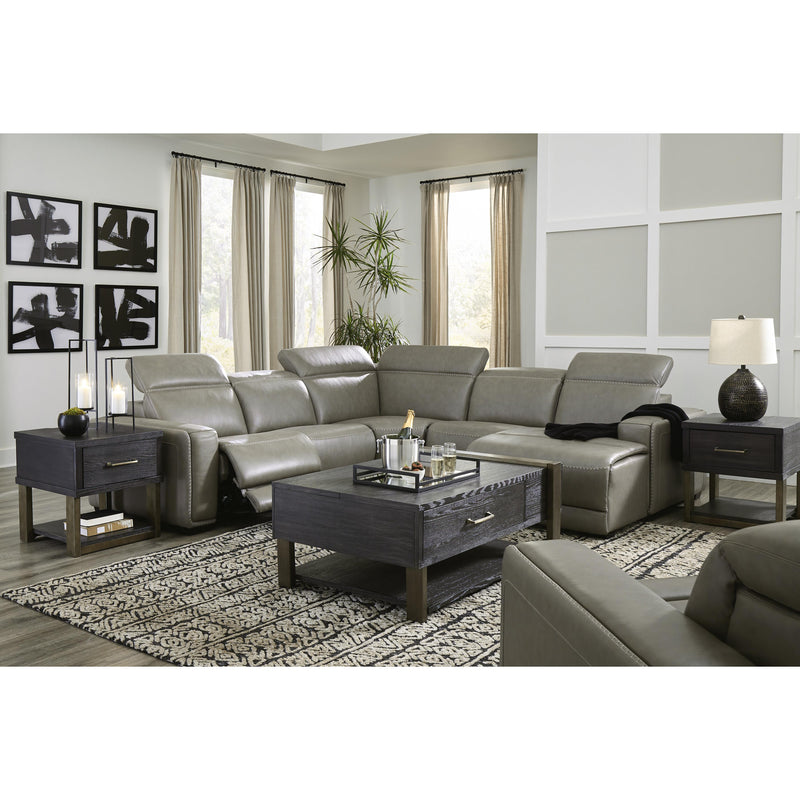 Signature Design by Ashley Correze Power Reclining Leather Match 5 pc Sectional U9420246/U9420246A/U9420258/U9420277/U9420297 IMAGE 5