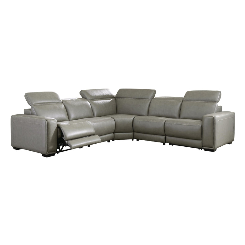 Signature Design by Ashley Correze Power Reclining Leather Match 5 pc Sectional U9420258/U9420246A/U9420277/U9420246/U9420262 IMAGE 1