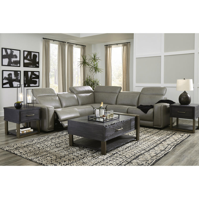 Signature Design by Ashley Correze Power Reclining Leather Match 5 pc Sectional U9420258/U9420246A/U9420277/U9420246/U9420262 IMAGE 4