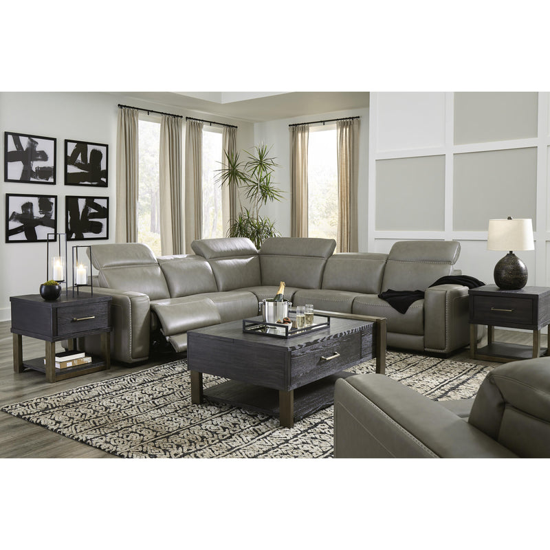 Signature Design by Ashley Correze Power Reclining Leather Match 5 pc Sectional U9420258/U9420246A/U9420277/U9420246/U9420262 IMAGE 5