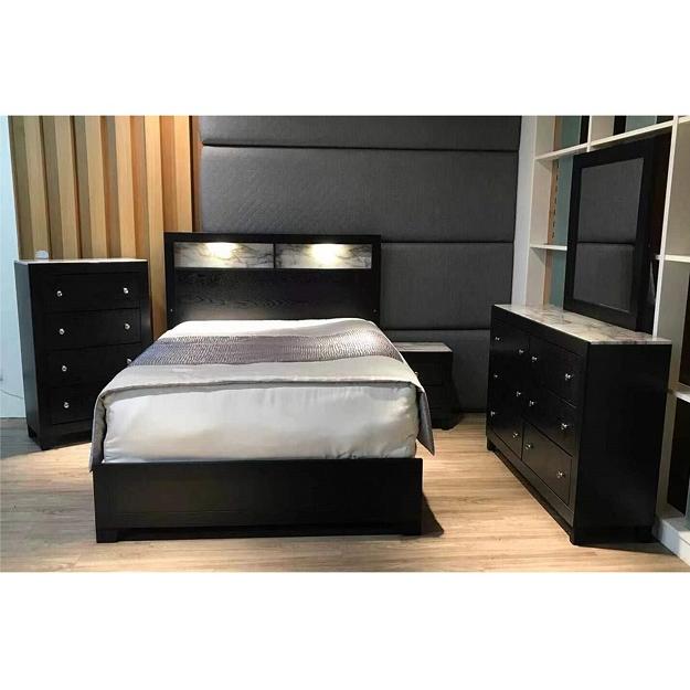 Crown Mark Cadence King Panel Bed B4510-K-BED IMAGE 2