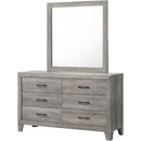  Crown Mark Hopkins B9320-1 Dresser - Driftwood IMAGE 2