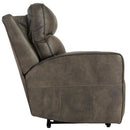 Signature Design by Ashley Game Plan Power Leather Recliner U1520582 IMAGE 4