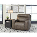 Signature Design by Ashley Game Plan Power Leather Recliner U1520582 IMAGE 6