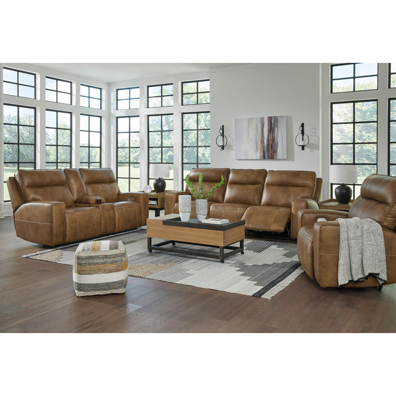 Signature Design by Ashley Game Plan Power Reclining Leather Sofa U1520615 IMAGE 9