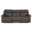 Signature Design by Ashley Hoopster Power Reclining Leather Look Sofa 2370358/2370346/2370362 IMAGE 1